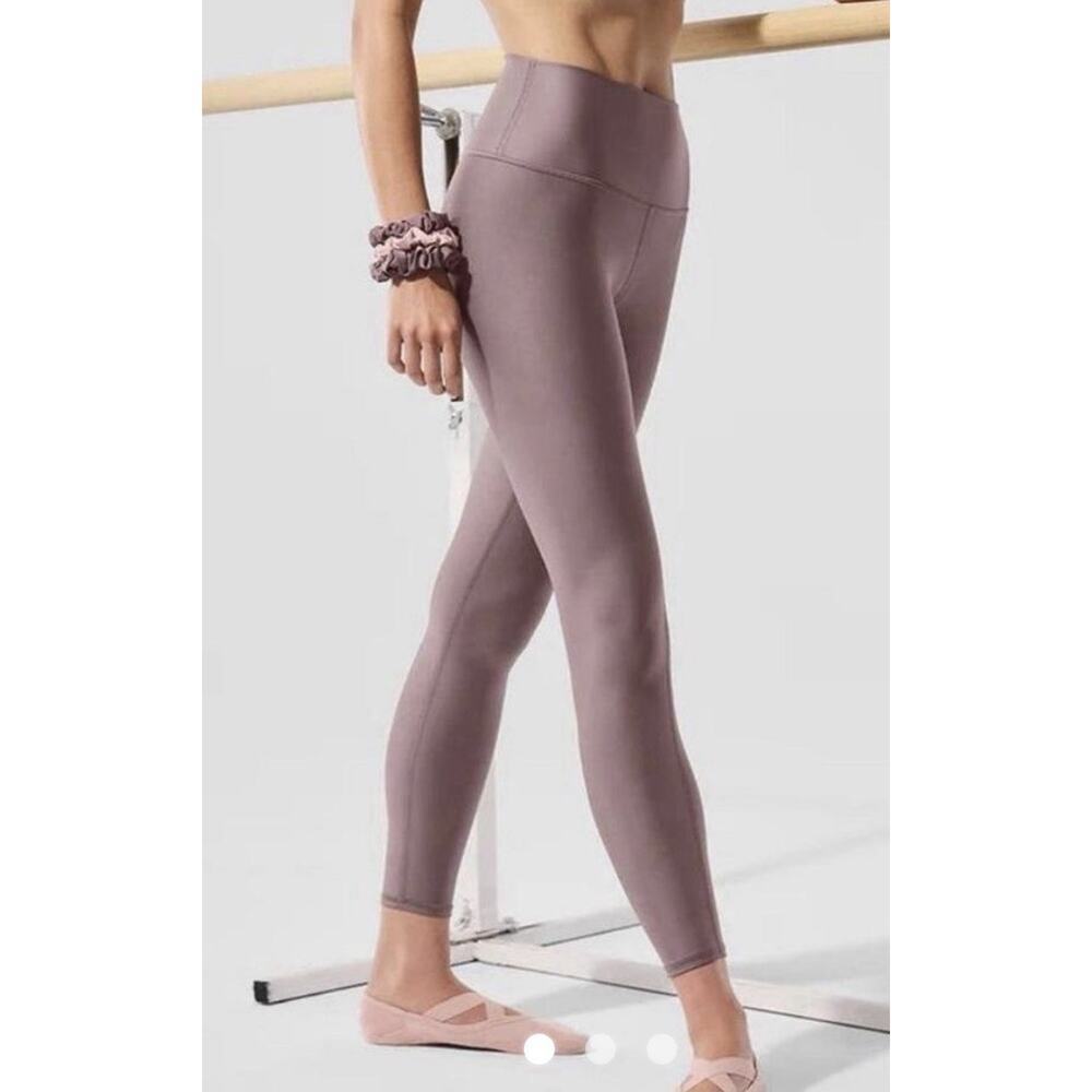 Alo Yoga Airlift Mushroom High Waist 7/8 Leggings NWT Size L